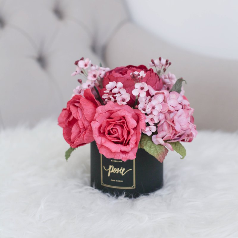 DIVINE - Aromatic Large Gift Box - 擺飾/家飾品 - 紙 粉紅色