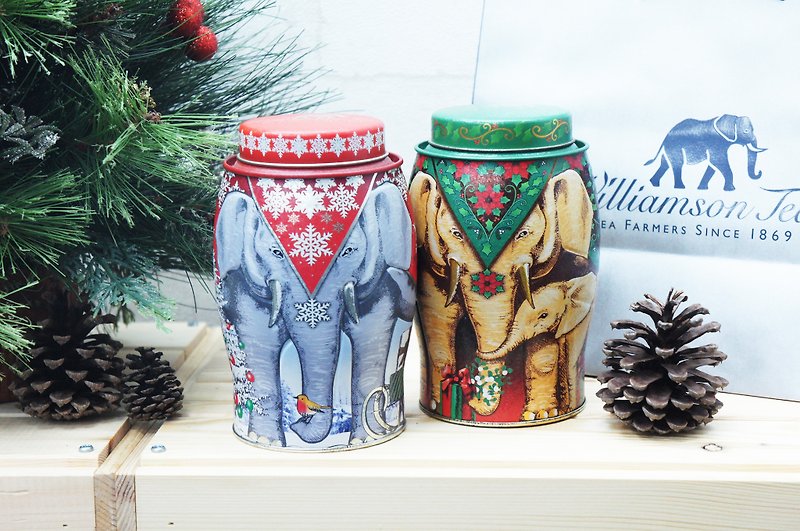 [Christmas gift │ exchange gifts] Williamson Tea Williamson tea - Christmas miracle elephant tea pot gift box (comes with a small card) - ชา - โลหะ 