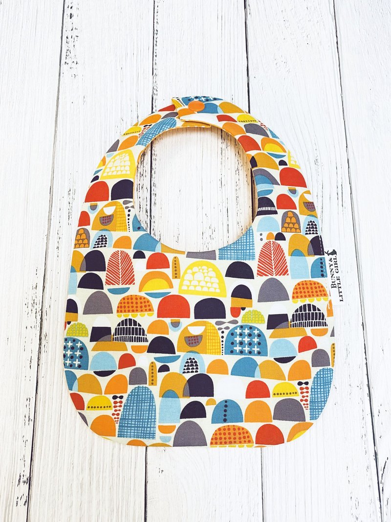 Double-sided bib-mountain - Bibs - Cotton & Hemp Multicolor