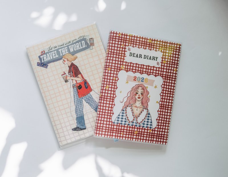 新款封面 甜蜜生活萬年曆 - 筆記本/手帳 - 紙 多色