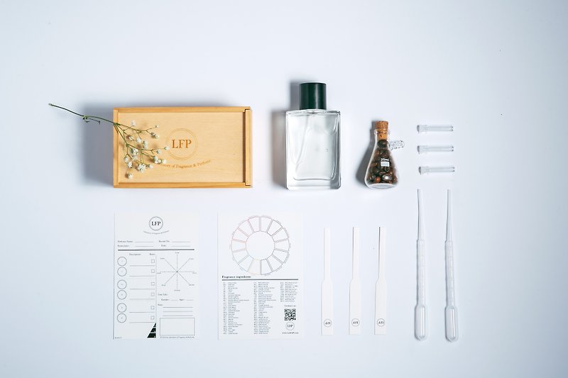 台南 LFP客製化香水100ml 調香課程服務 - 蠟燭/香氛/調香 - 玻璃 