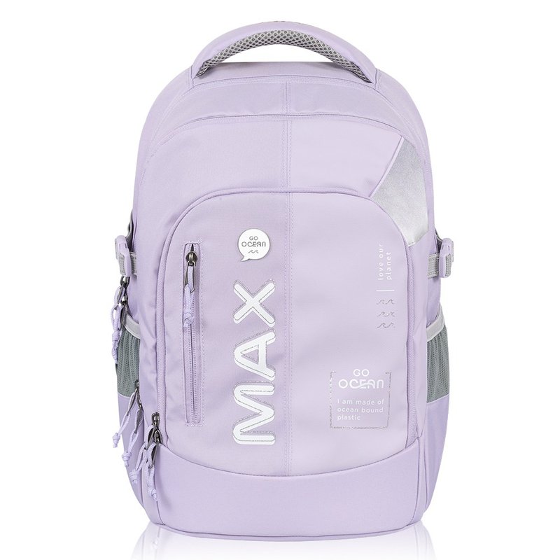 Tiger Family MAX Protect the Ocean Series Ultra-Lightweight Backpack Pro 2S-Dream Purple - กระเป๋าเป้สะพายหลัง - วัสดุกันนำ้ สีม่วง