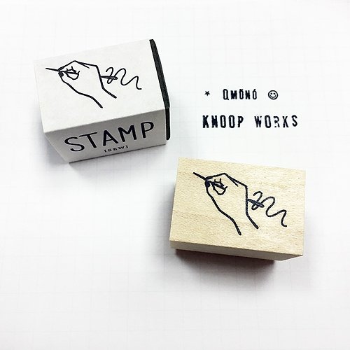 Qmono紙趣文房具 日本 KNOOP WORKS 印章 (縫紉 - A)