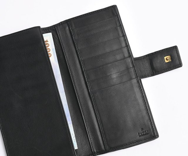 GG Marmont leather long ID wallet