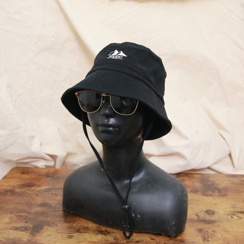 Back to Green::夏季帽款 刺繡漁夫帽 d-67//vintage hat - 帽子 - 棉．麻 