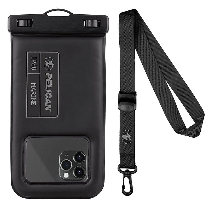 US Pelican Marine Waterproof Floating Phone Pouch XL Size - Stealth Black - Phone Accessories - Other Materials 