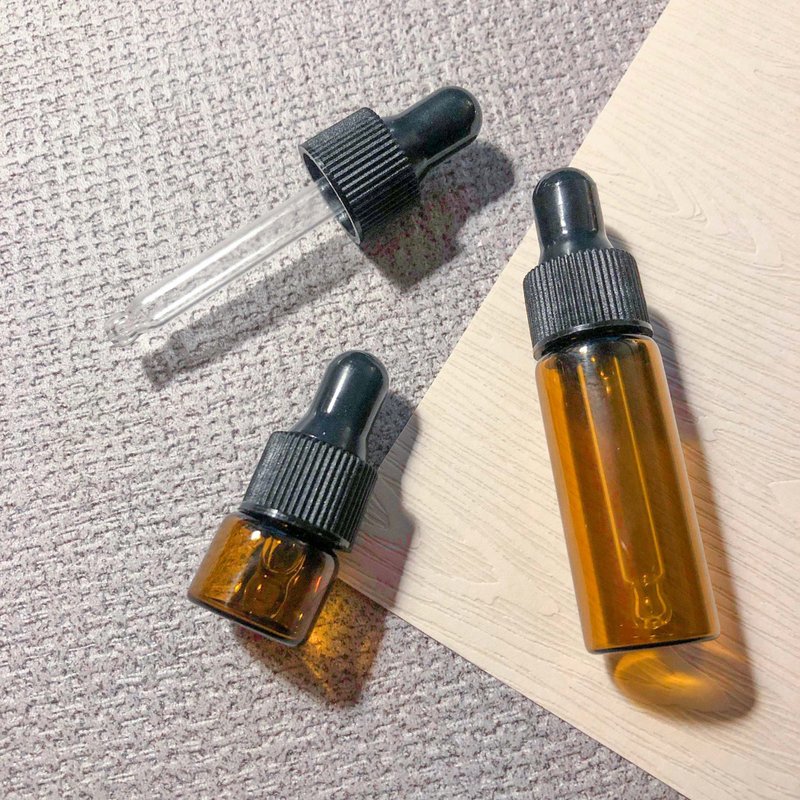 Essential oil purchase area 1ml 5ml real lavender cold pressed lemon Brazilian sweet orange graduation gift - น้ำหอม - แก้ว สีใส