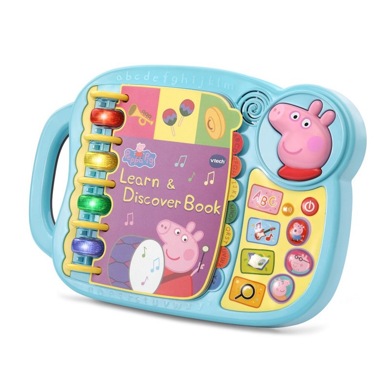 Vtech Peppa Pig-Alphabet Story Enlightenment Learning Book - ของเล่นเด็ก - พลาสติก 