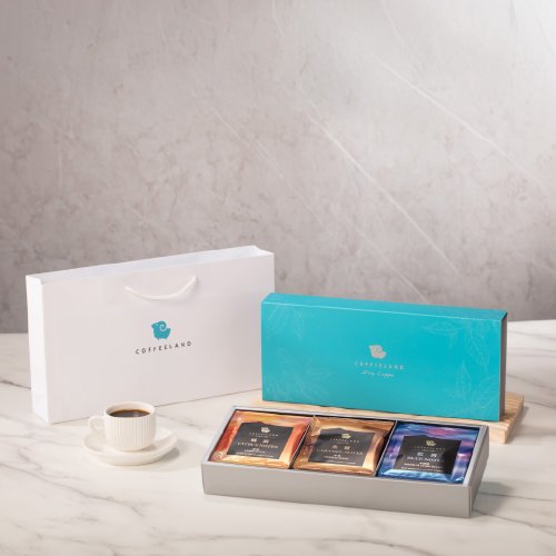 COFFEELAND 極品莊園咖啡 COFFEELAND | 伴手禮盒-9入濾掛咖啡-金典款(橘韻/藍調/焦糖)