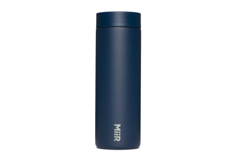 MiiR Vacuum-Insulated (stays hot/cold) 360 Traveler 16oz/473ml Tidal Blue - Vacuum Flasks - Stainless Steel Blue