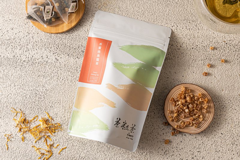 【Tea Grain Tea】Peach Oolong Tea (8pcs/bag) White Peach Oolong Tea - ชา - อาหารสด สีนำ้ตาล