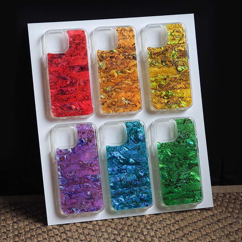 Custom Abalone Shell Phone *Case Choose Your Color *Unique Natural Gift - เคส/ซองมือถือ - เปลือกหอย หลากหลายสี