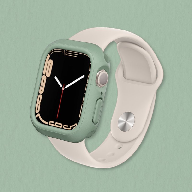 Apple Watch SE3/9/8/SE2/7/6/SE/5/4 邊框保護殼-鼠尾草綠 - 科技小物 - 其他材質 綠色