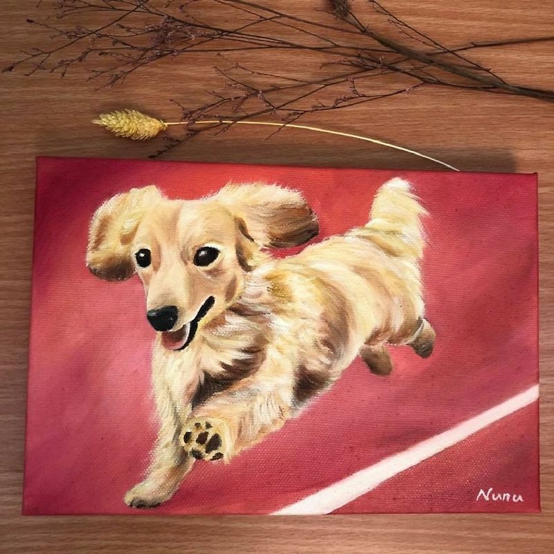 Pet oil painting customized - ภาพวาดบุคคล - สี 