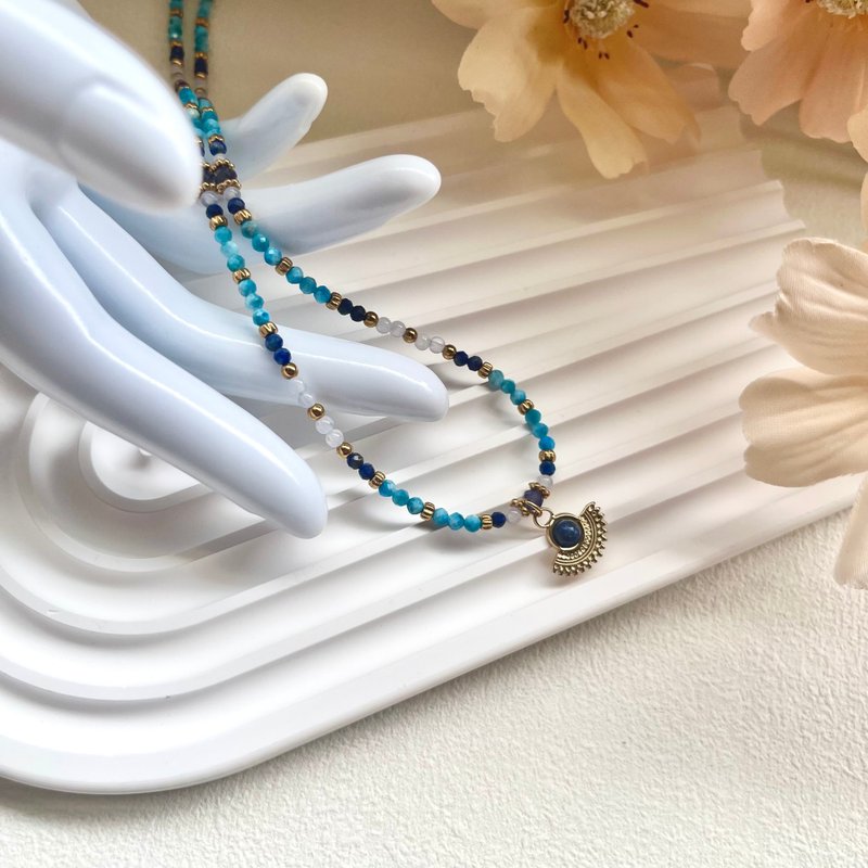 風羽傳信 x 水星行星能量項鍊 - 項鍊 - 半寶石 