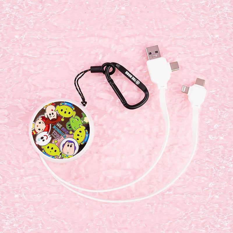 Disney Pixar Toy Story Mirror Multi PD Fast Charging Cable  Lightning to Type C - Chargers & Cables - Other Materials White