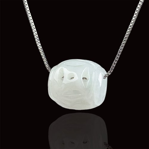 瓔珞珠寶盒 E.L.Jewelry Box 【萬事亨通】冰種翡翠古錢路路通項鍊 | 天然緬甸玉翡翠A貨 |送禮