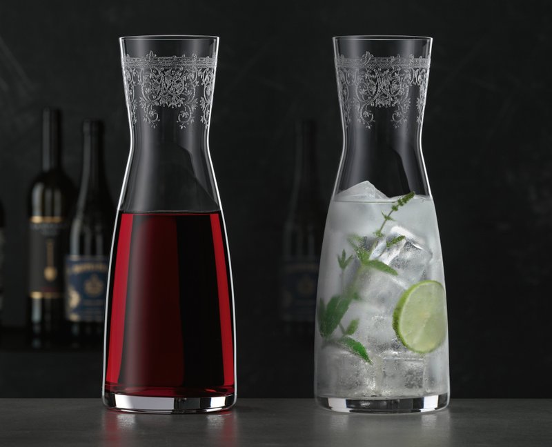【Spiegelau】 Arabesque雕花水瓶1.1L單入彩盒 - 酒杯/酒器 - 玻璃 