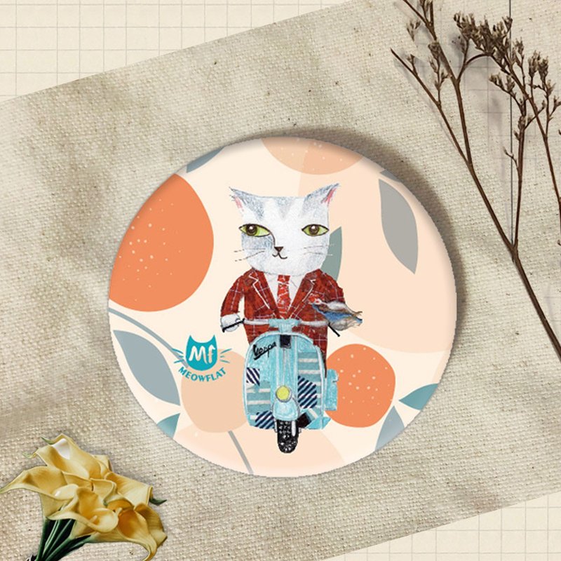 Meowflat 胸章/徽章/別針|貓2.0系列 - 徽章/別針 - 塑膠 