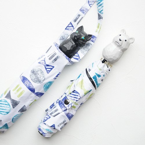 ALCEDO socks umbrella linen clothes 折疊傘防紫外線兔貓北極熊木雕