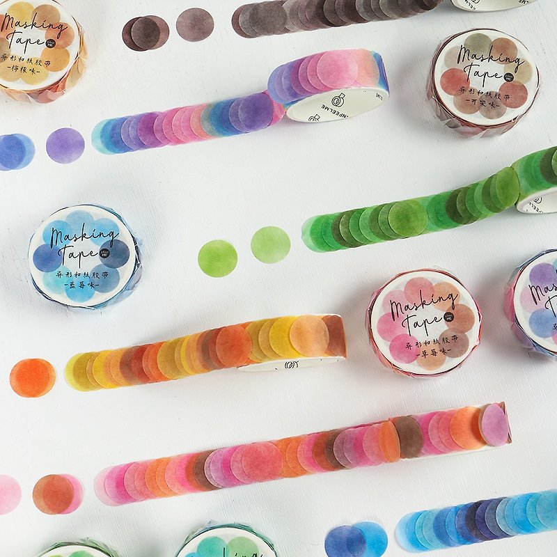 InfeelMe and paper tape special-shaped single piece [fruit hard candy] hand account decoration tape