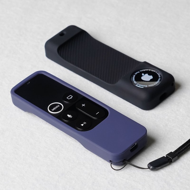 Apple TV 遙控器 Siri Remote 1代 - 矽膠保護套(可安裝AirTag) - 科技小物 - 矽膠 多色