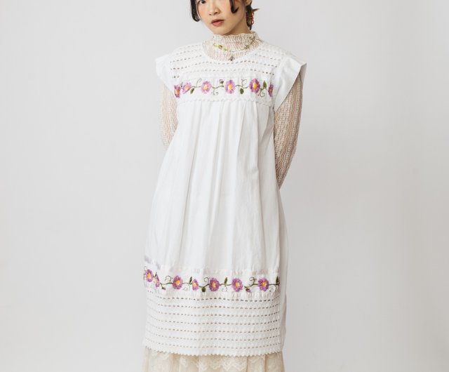 Embroidery one 2024 piece dress