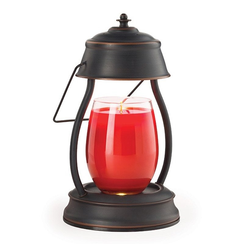 [VIVAWANG] retro lamp - fragrance candle warm (imitation brush brown) - เทียน/เชิงเทียน - วัสดุอื่นๆ 
