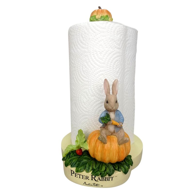 比得兔餐巾架-南瓜-新款3D - 收納箱/收納用品 - 其他材質 綠色