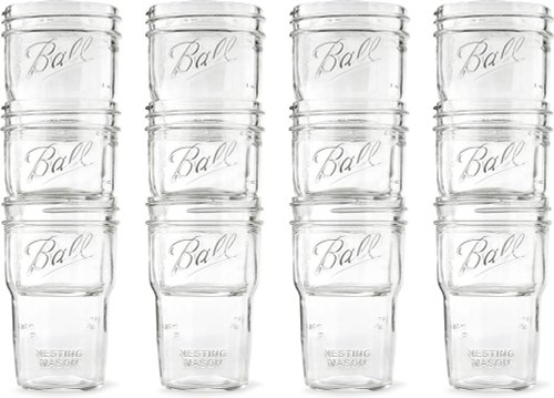 Ball Mason Jar Mason jar set _24oz wide mouth mug*2+ wide mouth straw cup  set*1 - Shop Tastelife Mugs - Pinkoi