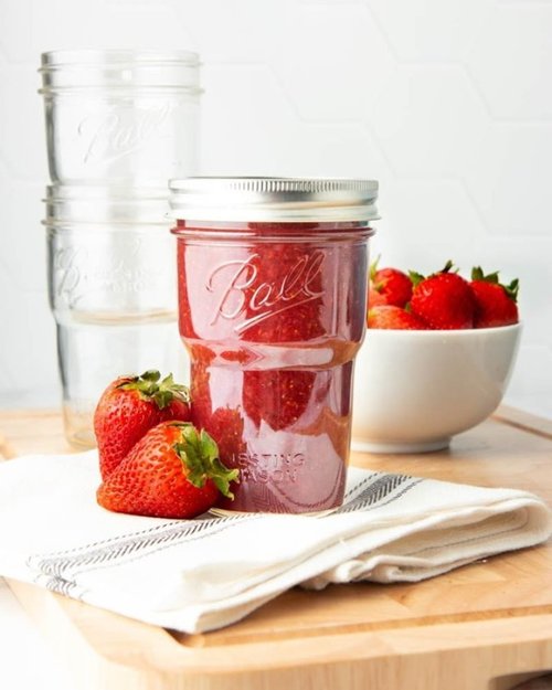 Ball Mason Jar Mason jar set _24oz wide mouth mug*2+ wide mouth straw cup  set*1 - Shop Tastelife Mugs - Pinkoi