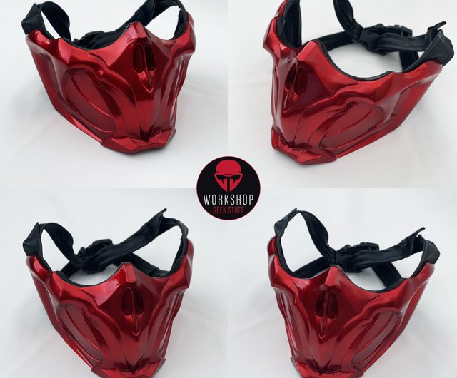 Scorpion Mask MK11 Mortal Kombat 4 for Cosplay -  Norway