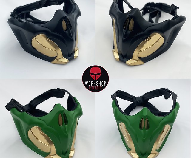 Scorpion Mask MK11 Mortal Kombat 4 for Cosplay -  Norway