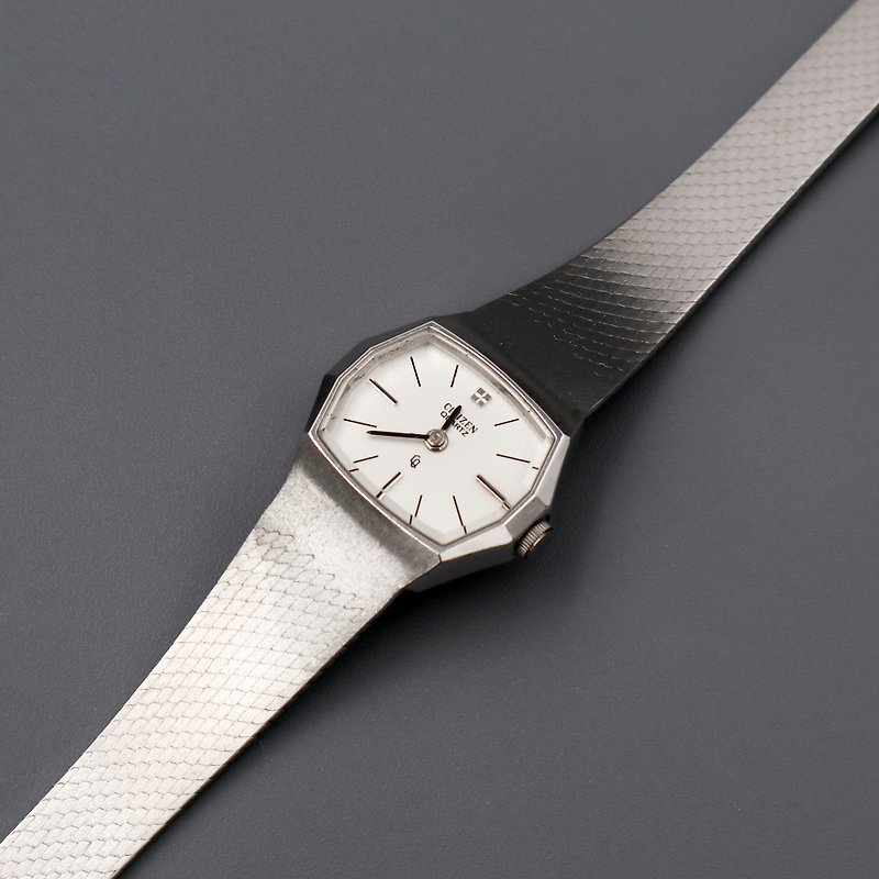 CITIZEN Advanced Octagonal Style Quartz Antique Watch - นาฬิกาผู้หญิง - โลหะ 
