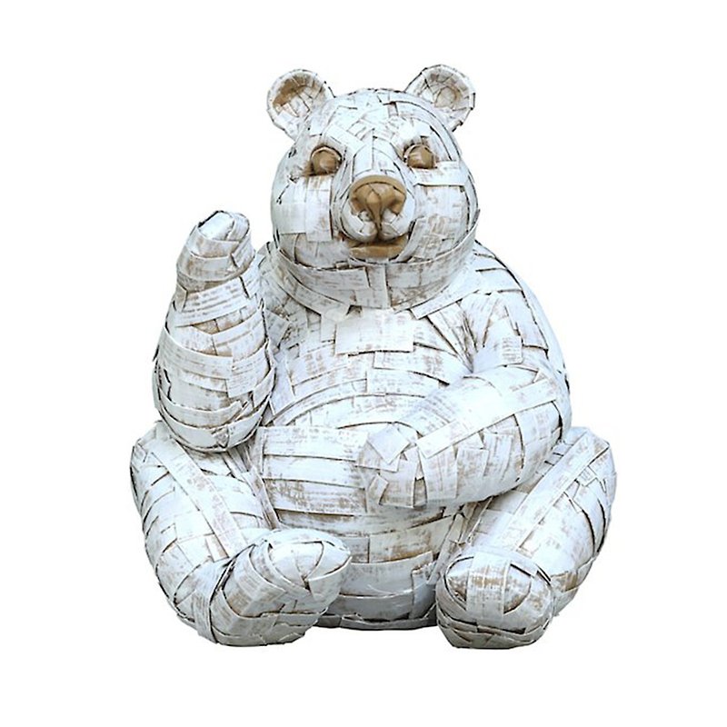 Laurence Vallières-Polar Bear sculpture - Stuffed Dolls & Figurines - Paper 