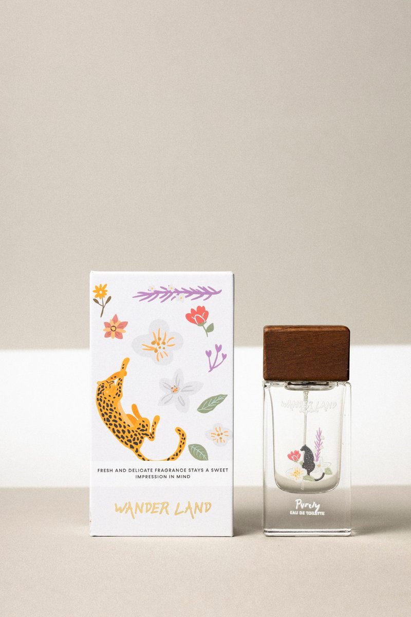 晨沐馥花 Purely 無性別淡香水 - 香水/香膏 - 其他金屬 