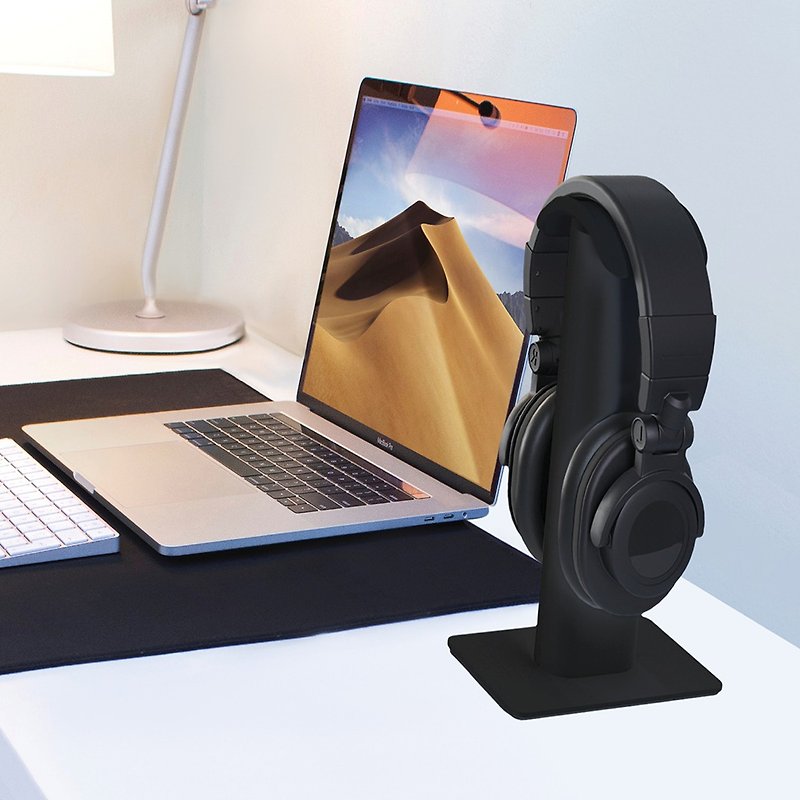 Kanto H2 Around-Ear Headphone Stand - Headphones & Earbuds - Other Metals Black