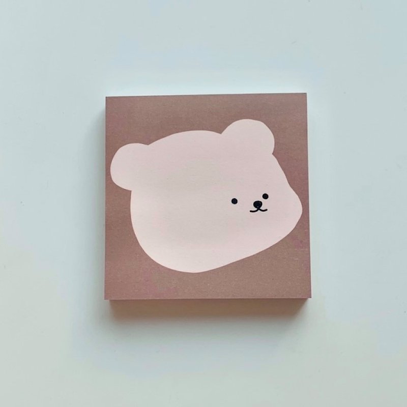 [韓国の文化とクリエイティブ] 栗クマの茶色の便箋