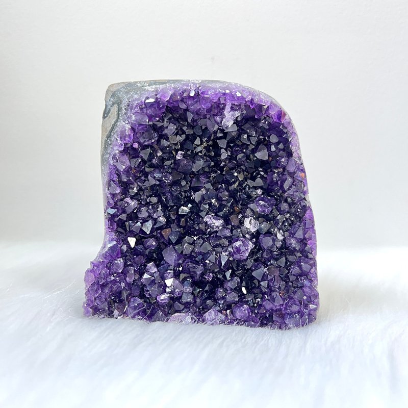 Imperial Amethyst Cluster | Crystal | Crystal Cluster | Crystal Ornament - ของวางตกแต่ง - คริสตัล สีม่วง