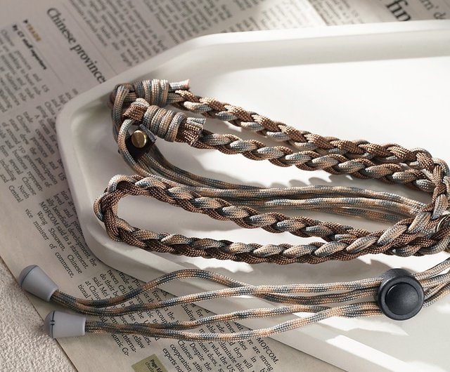 Adjustable and Multifunctional] Braided Paracord Strap Lanyard