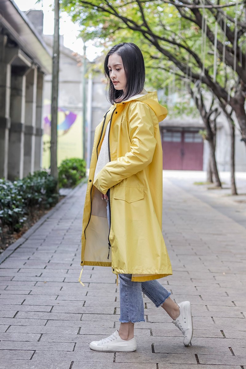 Unni微微晨光防水風衣 雨衣  raincoat  雨風衣 防風 防撥水 遮曬 - 女大衣/外套 - 防水材質 紫色