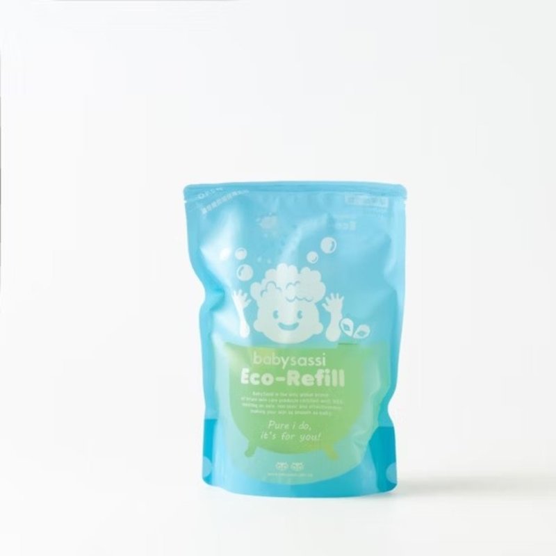 Parent-child internet celebrity recommends [babysassi who is the baby] no tears shampoo refill pack-500ml - Other - Other Materials Blue