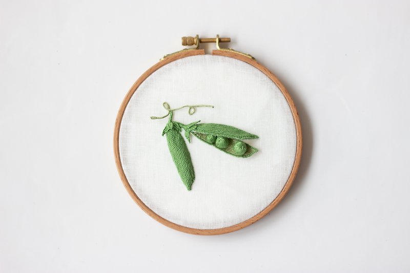 繡線 編織/羊毛氈/布藝 - DIY刺繡材料包/植物/裝飾畫
