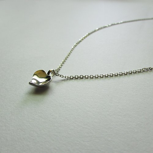 mittag jewelry｜公平貿易珠寶 【情人節禮盒】succulent heart necklace_多肉愛心項鍊 | 植物