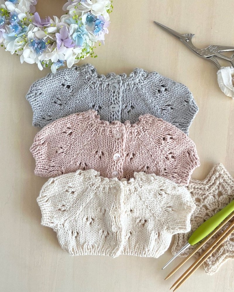 アイレットのコットンセーター - 寶寶/兒童玩具/玩偶 - 棉．麻 