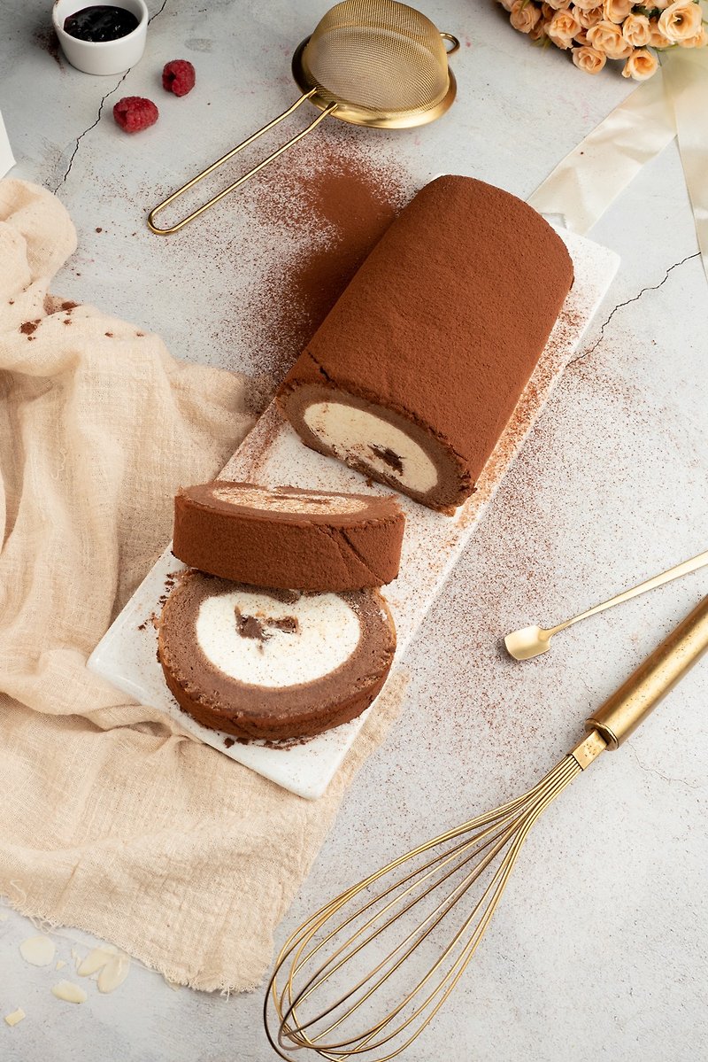 Hazelnut Chocolate Cocoa Rolls - Cake & Desserts - Fresh Ingredients 