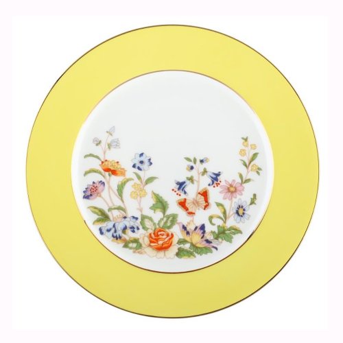 Belleek Taiwan 臺灣總代理 英國Aynsley 小屋花園系列 骨瓷色釉餐盤20cm 3色任選