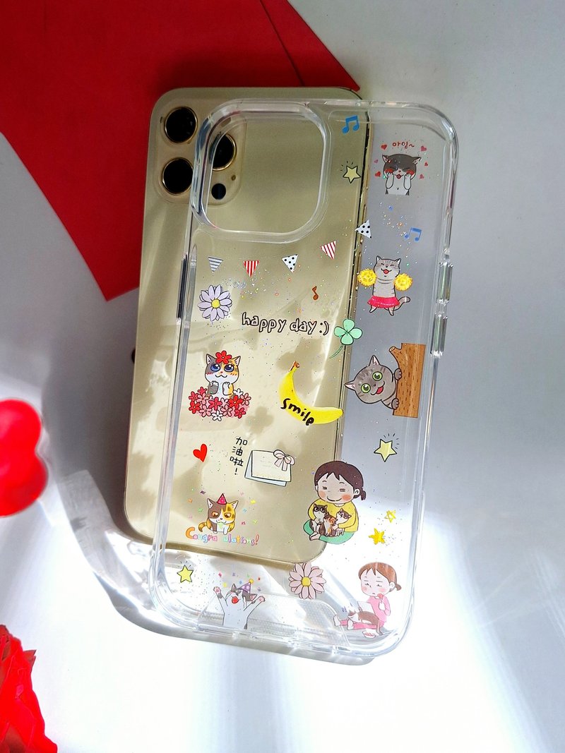 Pressed flowers phone case | iPhone15 | Gift for Her - เคส/ซองมือถือ - พลาสติก หลากหลายสี