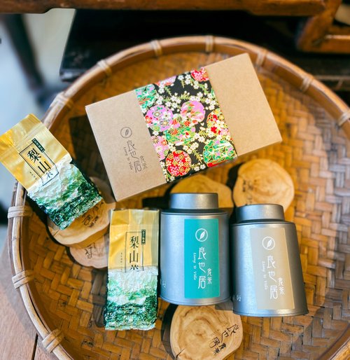 良也居食茶 品茶老手首選-梨山烏龍雙罐禮盒