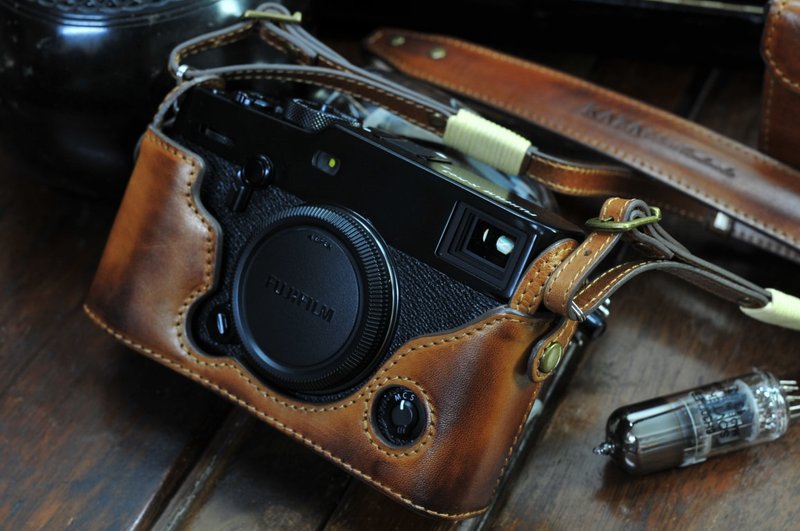FUJIFILM Xpro3 相機皮套 Xpro3 相機包 - 相機/拍立得/底片相機 - 真皮 